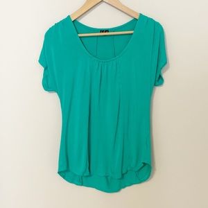 Talula Green Scoop Shirt Top